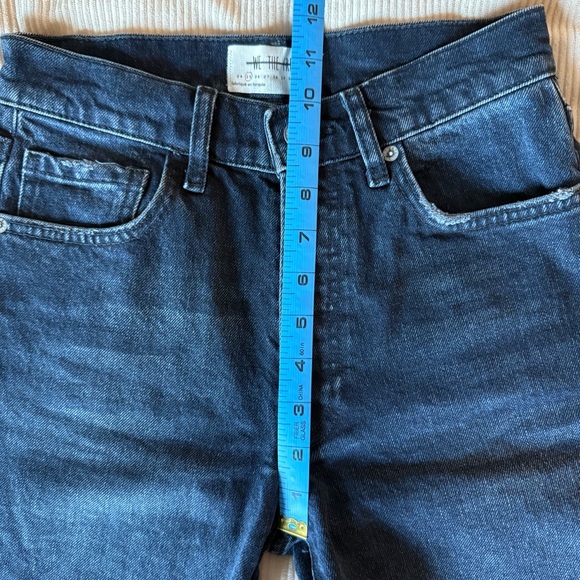 Free People We the Free Stella Skinny Jeans Distressed High Rise Size 25 - Picture 14 of 15